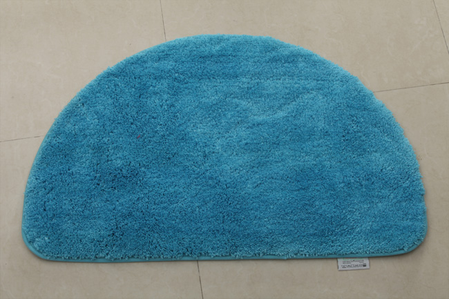 Semi-circular Microfiber rugs